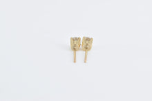 Load image into Gallery viewer, 14K 0.40 Ctw Diamond Solitaire Classic Stud Earrings Yellow Gold