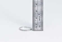 Load image into Gallery viewer, Platinum Art Deco Diamond Classic Wedding Band Ring