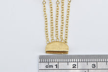 Load image into Gallery viewer, 18K Marco Bicego Jaipur Layered Chain Designer Bracelet 6.75&quot; Yellow Gold