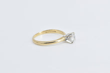 Load image into Gallery viewer, 14K 0.56 Ct Natural Diamond Solitaire Engagement Ring Yellow Gold