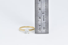 Load image into Gallery viewer, 14K 0.56 Ct Natural Diamond Solitaire Engagement Ring Yellow Gold