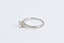 Load image into Gallery viewer, 14K 0.42 Ct Natural Diamond Solitaire Engagement Ring White Gold