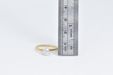 Load image into Gallery viewer, 14K 0.60 Ct Diamond Solitaire Classic Engagement Ring Yellow Gold