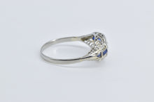 Load image into Gallery viewer, 18K 1915 Art Deco Diamond Engagement Filigree Ring White Gold