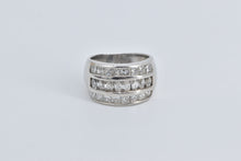 Load image into Gallery viewer, 14K 2.00 Ctw Marquise Princess Diamond Band Ring White Gold