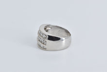 Load image into Gallery viewer, 14K 2.00 Ctw Marquise Princess Diamond Band Ring White Gold