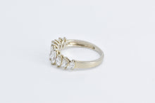 Load image into Gallery viewer, 14K 1.00 Ctw Marquise Diamond Graduated Fashion Ring White Gold