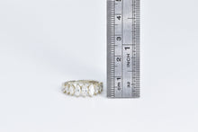 Load image into Gallery viewer, 14K 1.00 Ctw Marquise Diamond Graduated Fashion Ring White Gold