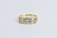 Load image into Gallery viewer, 14K 1.00 Ctw Marquise Round Natural Diamond Band Ring Yellow Gold