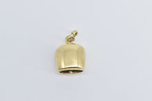 Load image into Gallery viewer, 14K Enamel Daisy Flower 3D Articulated Bell Charm/Pendant Yellow Gold