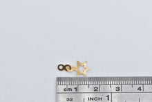 Load image into Gallery viewer, 14K Vintage Star of David Grooved Jewish Faith Charm/Pendant Yellow Gold