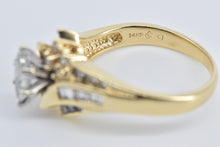 Load image into Gallery viewer, 14K 1.00 Ctw Natural Marquise Diamond Engagement Ring Yellow Gold