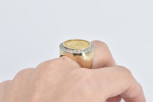 Load image into Gallery viewer, 14K 1850-O $2.50 Liberty Head Coin Diamond Ring Yellow Gold