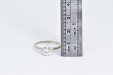 Load image into Gallery viewer, 14K 0.45 Ct Natural Diamond Vintage Engagement Ring White Gold