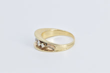 Load image into Gallery viewer, 14K 0.45 Ctw Natural Diamond Deep Channel Band Ring Yellow Gold
