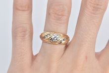 Load image into Gallery viewer, 14K 0.77 Ctw Natural Diamond Engagement Ring Yellow Gold