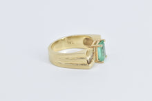 Load image into Gallery viewer, 14K 2.35 Ctw Natural Emerald Baguette Diamond Ring Yellow Gold