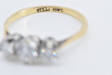 Load image into Gallery viewer, 10K 0.83 Ctw 1930&#39;s Natural Diamond Engagement Ring Yellow Gold