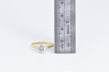 Load image into Gallery viewer, 14K 0.94 Ct Natural Diamond Solitaire Engagement Ring Yellow Gold