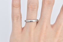 Load image into Gallery viewer, Platinum 3.0mm Classic Simple Wedding Band Ring