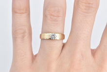 Load image into Gallery viewer, 14K 0.26 Ct Natural Diamond Vintage Engagement Ring Yellow Gold