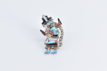 Load image into Gallery viewer, Sterling Silver G&amp;P Vacit ca1950 Zuni Fetish Native American Ring