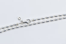 Load image into Gallery viewer, Sterling Silver Pandora Retired Rice Chain Opera Layering Necklace 39.5&quot;