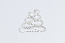 Load image into Gallery viewer, Sterling Silver Pandora Retired Rice Chain Opera Layering Necklace 39.5&quot;