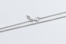 Load image into Gallery viewer, Sterling Silver Pandora Cable Chain Oval Link Classic Necklace 35.5&quot;