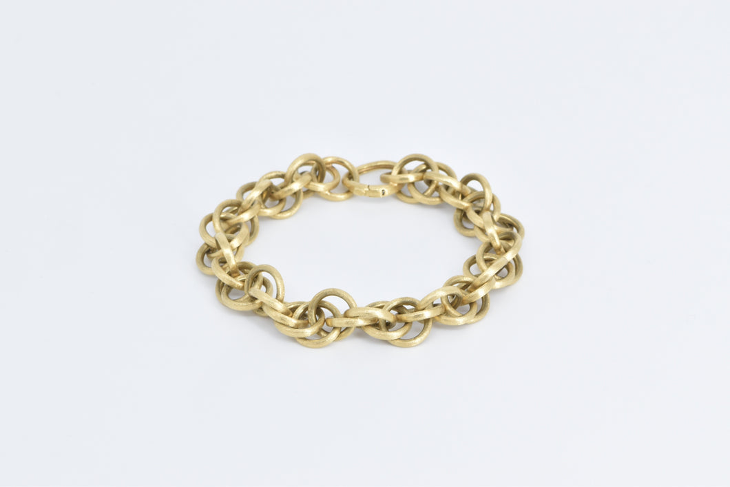 18K Marco Bicego Jaipur Ornate Chain Bracelet 7.25
