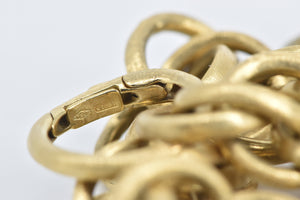 18K Marco Bicego Jaipur Ornate Chain Bracelet 7.25" Yellow Gold