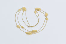 Load image into Gallery viewer, 18K Ippolita Long Hammered Multi Station Layering Necklace 36&quot; Yellow Gold