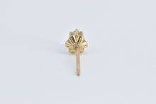 Load image into Gallery viewer, 14K Vintage Diamond Buttercup Single Stud Earring Yellow Gold