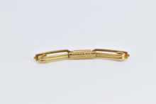 Load image into Gallery viewer, Gold Plated Swank Vintage Curved Classic Men&#39;s Tie Bar