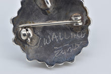 Load image into Gallery viewer, Sterling Silver J. Wallace Sterling Silver Zuni Peti Pendant/Pin