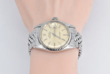 Load image into Gallery viewer, Stainless Steel Rolex Datejust 36mm Model 1603 Men&#39;s Watch