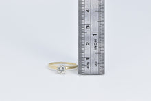 Load image into Gallery viewer, 14K 0.42 Ct Natural Round Diamond Engagement Ring Yellow Gold