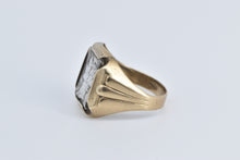 Load image into Gallery viewer, 10K 0.900 Silver Mercury Dime Vintage Statement Ring Yellow Gold