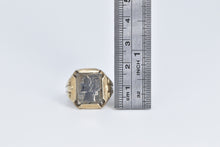 Load image into Gallery viewer, 10K 0.900 Silver Mercury Dime Vintage Statement Ring Yellow Gold