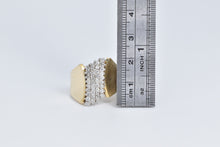 Load image into Gallery viewer, 14K 0.50 Ctw Diamond Vintage Curved Cluster Ring Yellow Gold