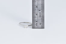 Load image into Gallery viewer, 14K 0.25 Ct Natural Diamond Solitaire Engagement Ring White Gold