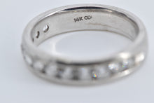 Load image into Gallery viewer, 14K 1.00 Ctw Natural Diamond Wedding Band Ring White Gold