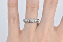 Load image into Gallery viewer, 14K 1.00 Ctw Natural Diamond Wedding Band Ring White Gold