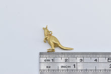 Load image into Gallery viewer, 18K 3D Kangaroo Australian Outback Animal Charm/Pendant Yellow Gold