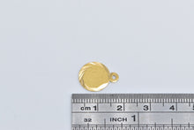 Load image into Gallery viewer, 22K Tribute Saudi Arabia 1 Guinea Coin Ridged Circle Charm/Pendant Yellow Gold