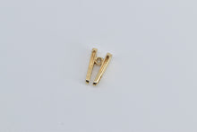 Load image into Gallery viewer, 14K 0.20 Ct Natural Diamond Solitaire Illusion Pendant Yellow Gold