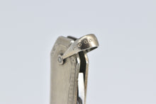 Load image into Gallery viewer, Gold Filled Art Deco Pinstripe Pocket Utility Knife