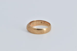 14K Victorian Diamond Solitaire Antique Engagement Ring Yellow Gold