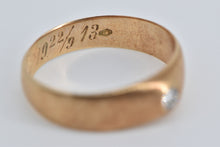 Load image into Gallery viewer, 14K Victorian Diamond Solitaire Antique Engagement Ring Yellow Gold