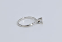 Load image into Gallery viewer, 14K 0.60 Ct Princess Natural Diamond Engagement Ring White Gold
